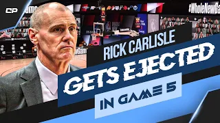 Rick Carlisle Gets Ejected In Game 5 Against The Clippers