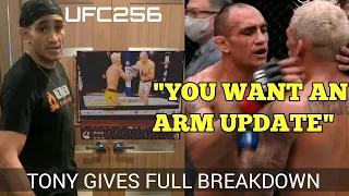Tony Ferguson FULL Breakdown of Charles Oliveira fight at UFC 256