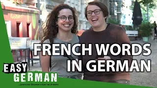 50 German words that are actually French | Super Easy French (110)