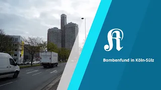 Bombenfund in Köln-Sülz 08.11.2021