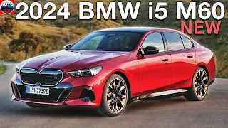 All NEW 2024 BMW i5 M60 xDrive - FIRST LOOK premiere, interior, exterior (750HP, 700KM range)