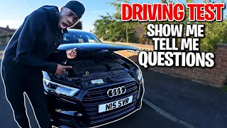 'Show Me, Tell Me Questions' 2024 | UK Driving Test
