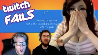 Twitch FAILS: Windows CRASH/UPDATE Compilation