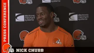 Nick Chubb: The guys up front make my job a lot easier | Cleveland Browns