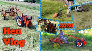 "Farm Vlog" - Heu 2020 mit Einachser & Balkenmäher