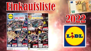 Lidl Feuerwerk Einkaufsliste/Kaufberatung | 50 Euro [FULL HD]