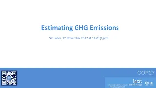 Estimating GHG Emissions - Reconciling Different Approaches