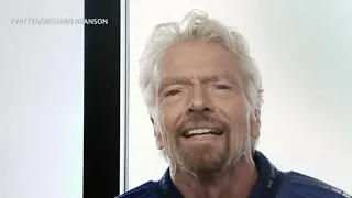 Richard Branson flying into space 9 days before rival Jeff Bezos