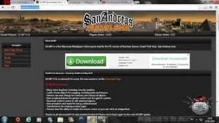 Как поиграть в Gta San Andreas Multiplayer(Samp)(Подробно)