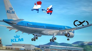 Infinite Flight | Amsterdam (AMS) - Saint-Martin (SXM) | KLM | Airbus A330-300