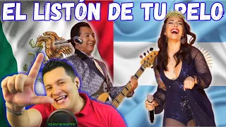 Los Ángeles Azules -😲 El Listón de Tu Pelo ft. Ángela Leiva❤️ REACCION