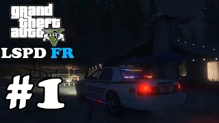 GTA 5 LSPDFR #1 - Первый день в полиции (Полицейский мод)