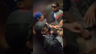 Real life hero defends girl in elevator😳 (Social experiment)