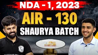 Meet Prince Thory AIR - 130 | Selected Student from Shaurya Batch 🎉🔥| NDA-1, 2023