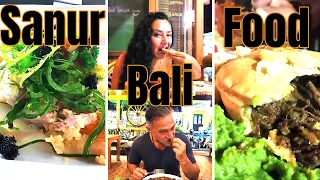 BALI BEST FOOD From AROUND THE WORLD! Things to do in BALI Sanur Indonesia.