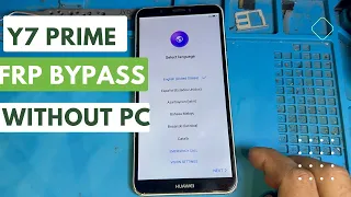 Huawei Y7 Prime 2018 FRP Bypass 2023 | Huawei LDN-L21 FRP Unlock | Google Account Remove Without PC