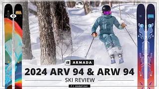 2024 Armada ARV 94 and ARW 94 Ski Review with SkiEssentials.com