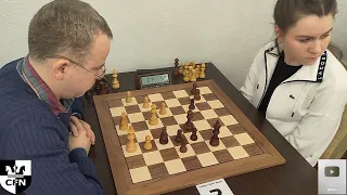 D. Pershin (1551) vs WFM Fatality (1842). Chess Fight Night. CFN. Rapid