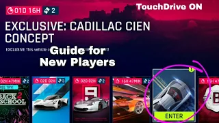 Asphalt 9 - Cadillac Cien Exclusive Event - Guide for New Players - Path of the Wind - TD