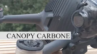 Tuning drone avec du carbone - Comment poser du film carbone