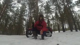 ВОСХОД 3 М  по снегу