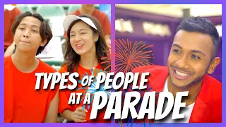 Types Of People At Parade (NDP 2022)