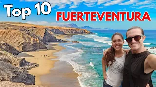 🔴 Los 10 LUGARES más Bonitos que ver en FUERTEVENTURA (Islas Canarias) 4K | España