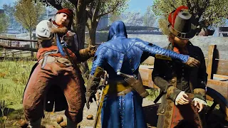 Assassin's Creed Unity - Arno's Rampage - Stealth Kills & Intense Katana Combat
