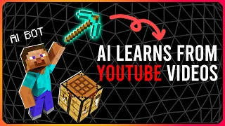 AI Learns To Play Minecraft By Watching YouTube!