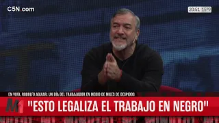 Rodolfo Aguiar: "La Ley BASES pone a la nación de rodillas y al Estado al servicio del SAQUEO"