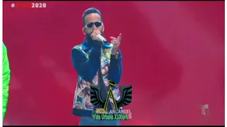 El primer premio de arcangel y de la ghetto  jonz  bailando fanática