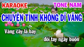 Karaoke Chuyện Tình Không Dĩ Vãng Tone Nam ( Em Mi Thứ ) | Nhạc Sống Tuấn Cò