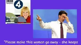 The Martha and Miliband Show (BBC Radio 4, World at One)