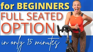 15 minute HIIT Indoor Cycling for BEGINNERS