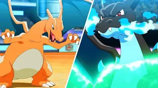 Leon vs Alain full battle [AMV] / Pokemon master tournament / Pokemon journeys / Pokemon