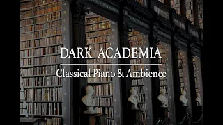 Nightly Study Session at the Trinity College Library | Dark Academia Playlist + Ambience
