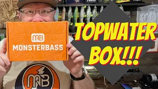 Unboxing the @MONSTERBASSco #Multi-Species Subscription Box - TOPWATER EDITION!