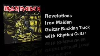 Revelations / Iron Maiden - Guitar Backing Track with Rhythm Guitar