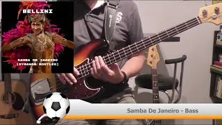 [Bellini] Samba De Janeiro - Bass Cover / Bass Line for Beginners