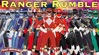 REAL Power Rangers Actors FIGHT VIDEO | Ranger Rumble