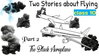 the black aeroplane class 10 in hindi / two stories about flying class 10 part 2 in hindi #rkkilines