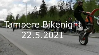 Kotarit Jyllää.  Tampere Bikenight TBN 22.5.2021.
