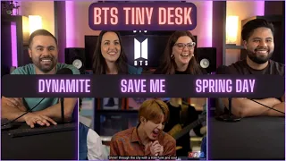First time ever watching BTS “TINY DESK” - Entertaining and Beautiful | Couples React