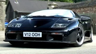 Lamborghini Diablo GT - LOUD Sounds and Revs!