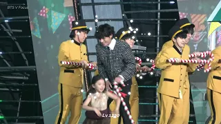 191225 SBS 가요대전 - Jingle Bell Rock 징글벨 - 방탄소년단 태형 뷔 직캠 / BTS V TAEHYUNG FOCUS 4K FANCAM