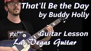 That'll Be the Day by Buddy Holly Guitar Lesson
