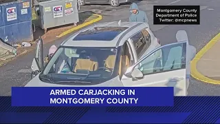 Surveillance video of suspects in Montgomery Co. armed carjacking released by police