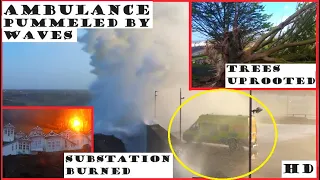 Storm Eunice Hits Ilfracombe - Countdown to High Tide