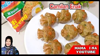 ada mie Goreng di rumah,  di buat Camilan seperti enak banget