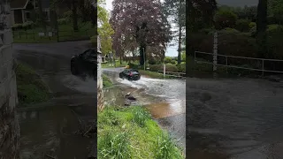 Volvo and Vauxhall vs Water Splash in FLOOD